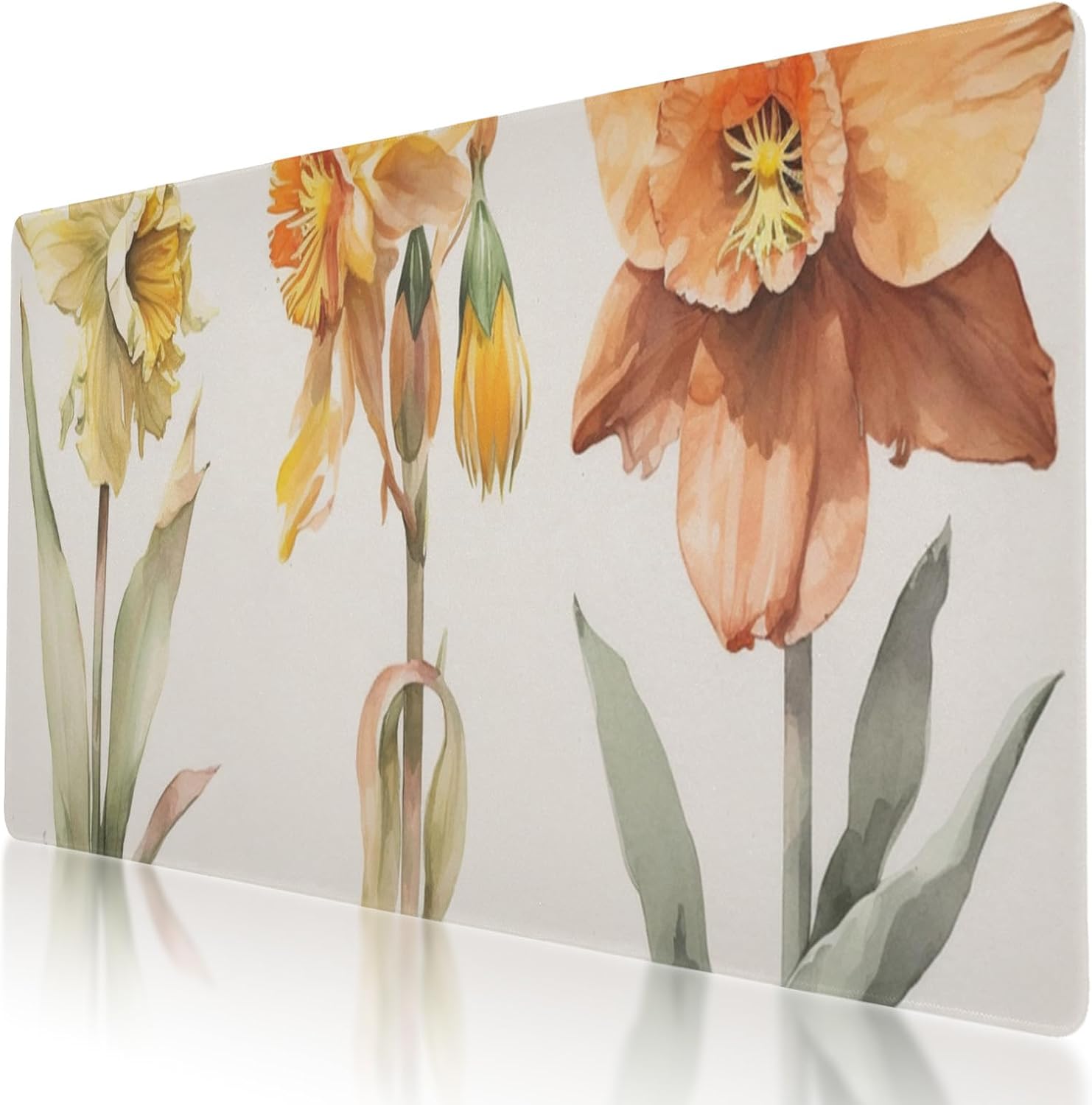 Sunset Palm Tree Design Mouse Pad - Non-Slip Desk Mat for Gaming & Work, Small to Extra Large