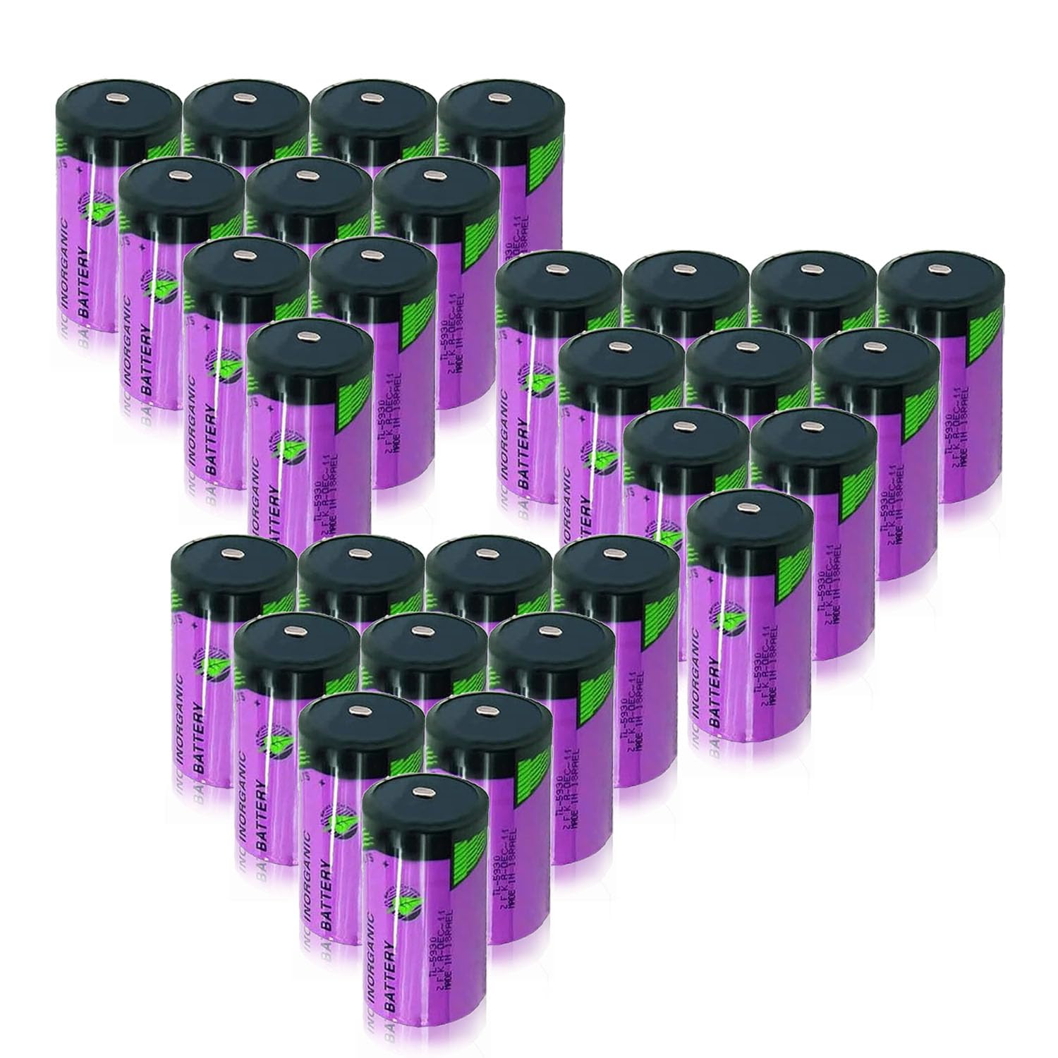 DZYZWSGFCLJX *[30 Pack] TL-5930 3.6V 19000mAh Lithium Battery for Tadiran TL-5930 Series Size D Battery, ER34615, TL-5930/s, Non-Rechargeable
