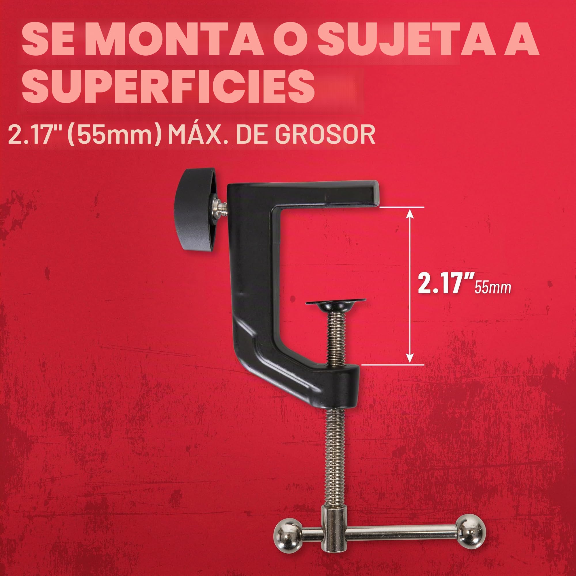 Gator Frameworks Brazo articulado con resorte para micrófono, para transmisiones, podcasts, creación de contenido, streaming en directo y otras aplicaciones similares (GFWMICBCBM1000)