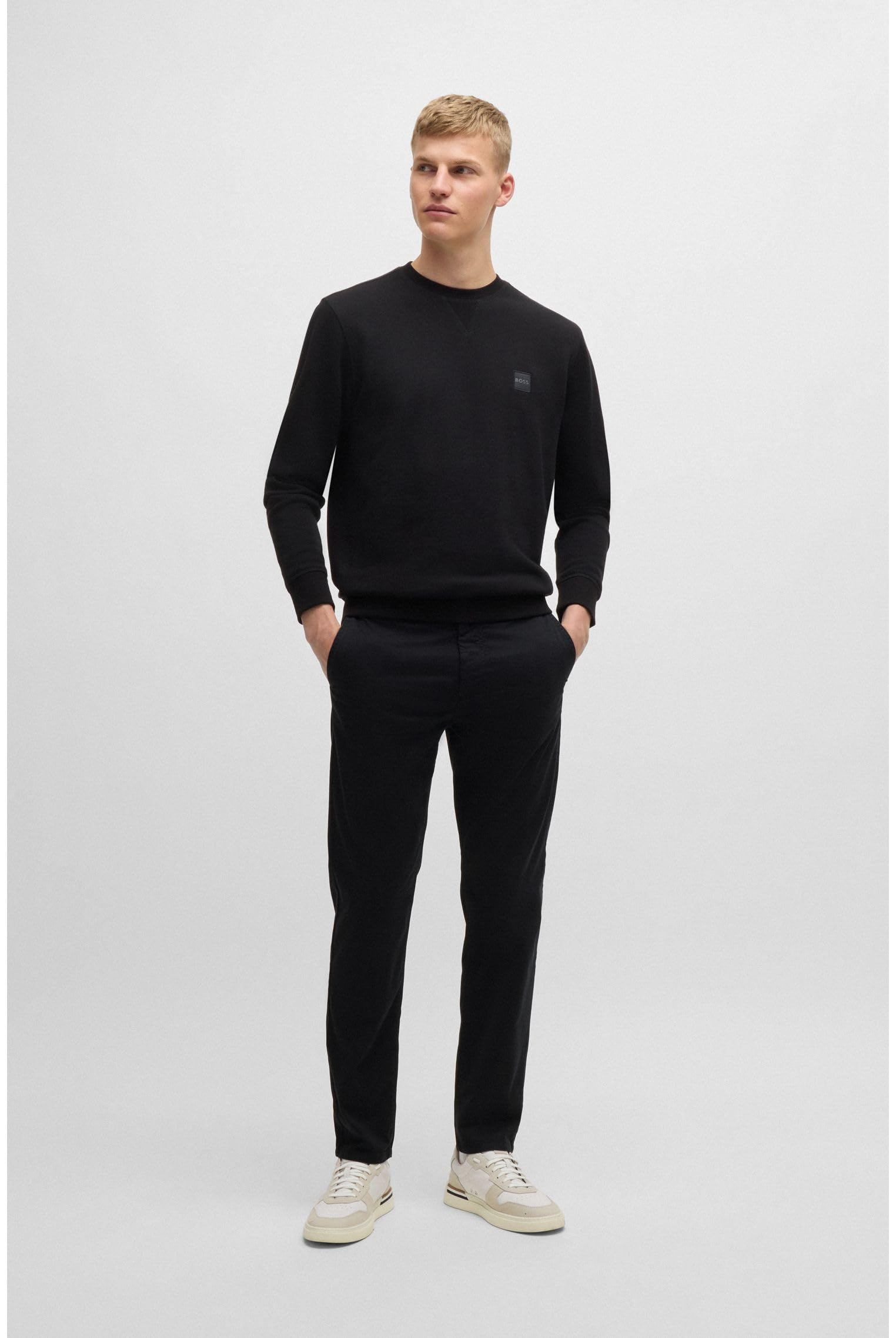 BOSS Herren Trousers_Flat Chino_Tapered 10242156 01
