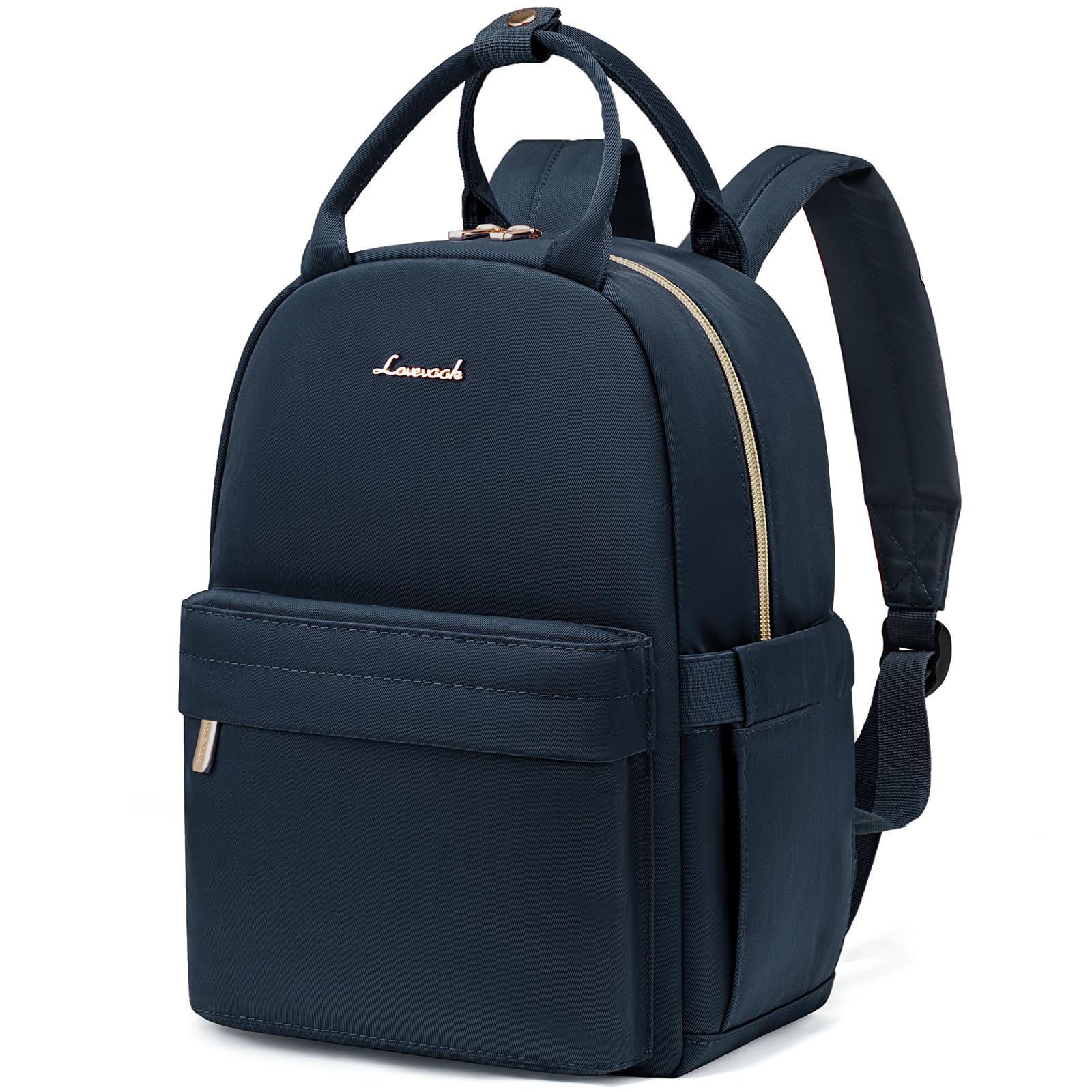 LOVEVOOK Petit Sac à Dos Femme Chic Mini Sac a Dos Feminin Elegant Leger Sacs à Main Portés Dos Femme Tendance Cartable Fille Backpack pour Voyage Loisir Collège
