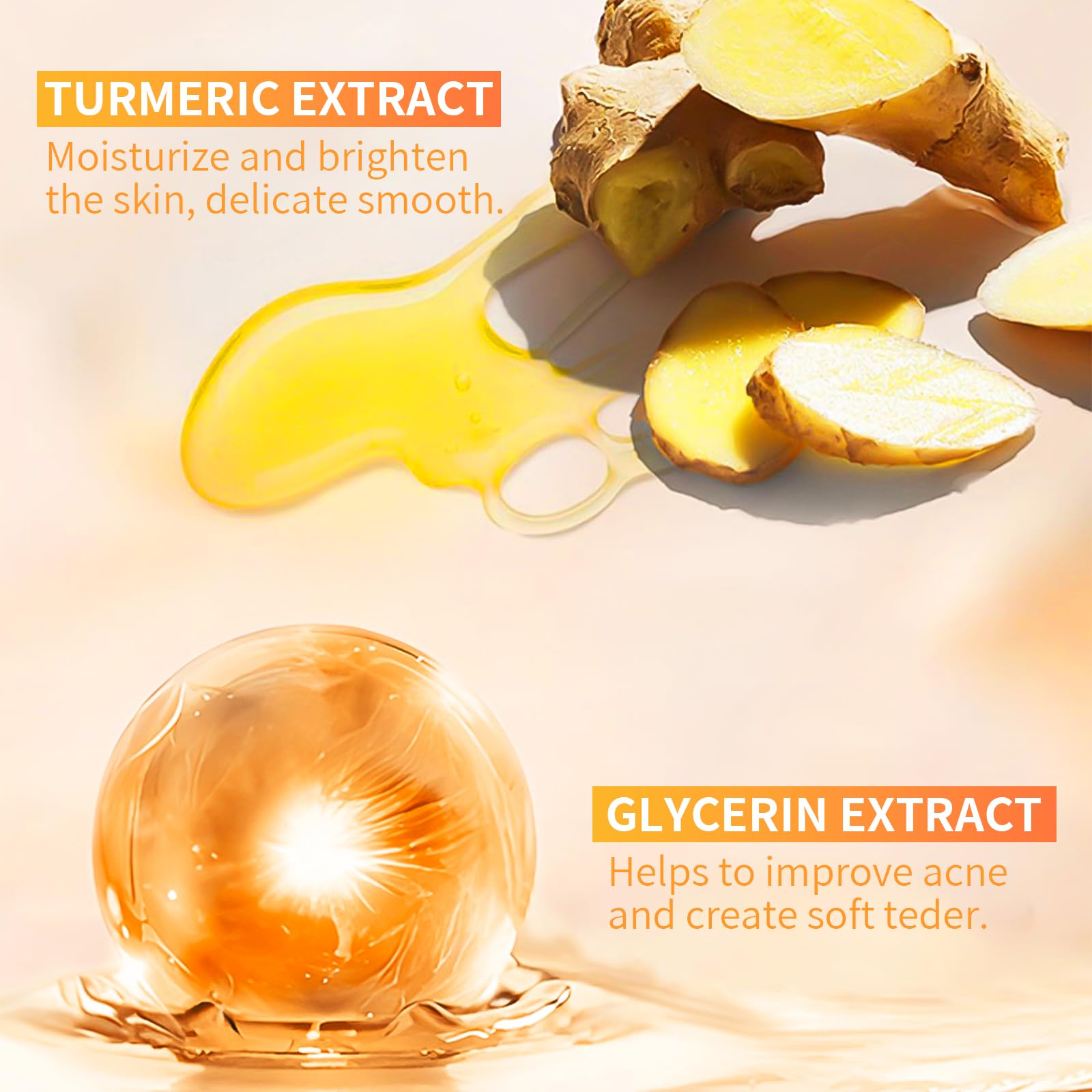 Lustwieta Turmeric Face Cream Face Moisturiser Anti Aging Brightening Face Cream for Radiant&Glowing Skin - Image 4