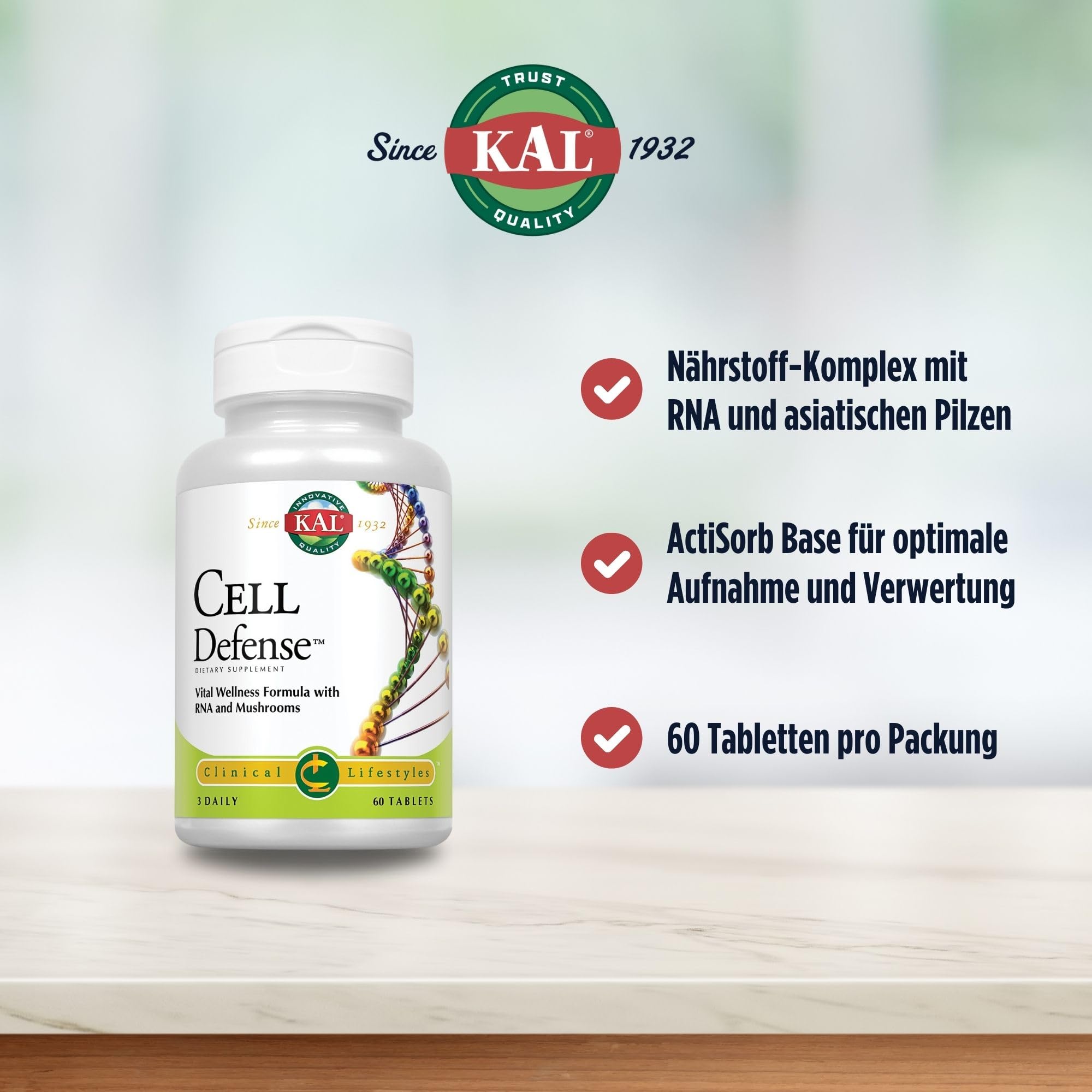 KAL Cell Defense | 60 Tablets