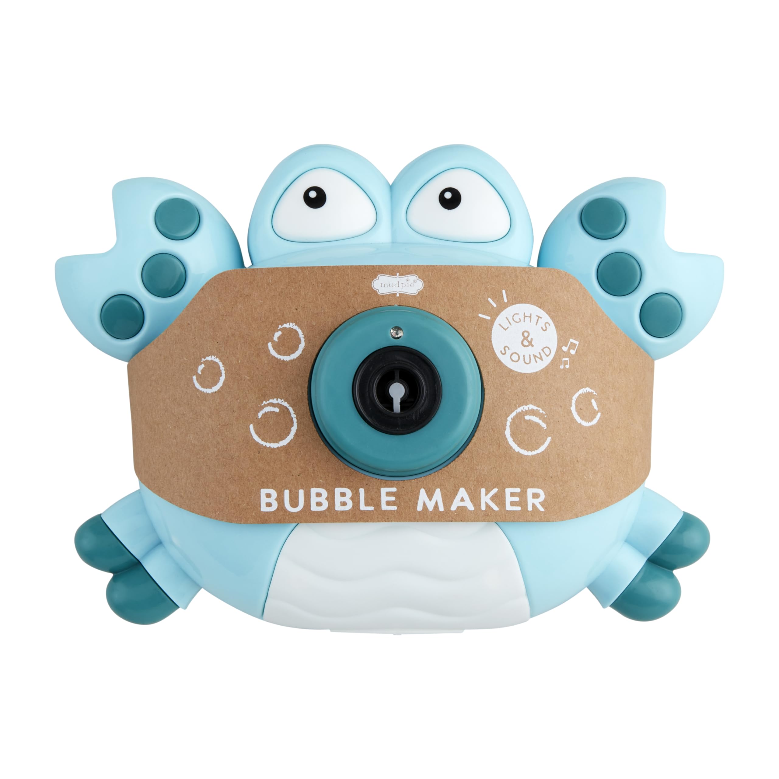 Mud Pie Kids Blue Crab Bubble Maker ; 5 1/2" X 6"