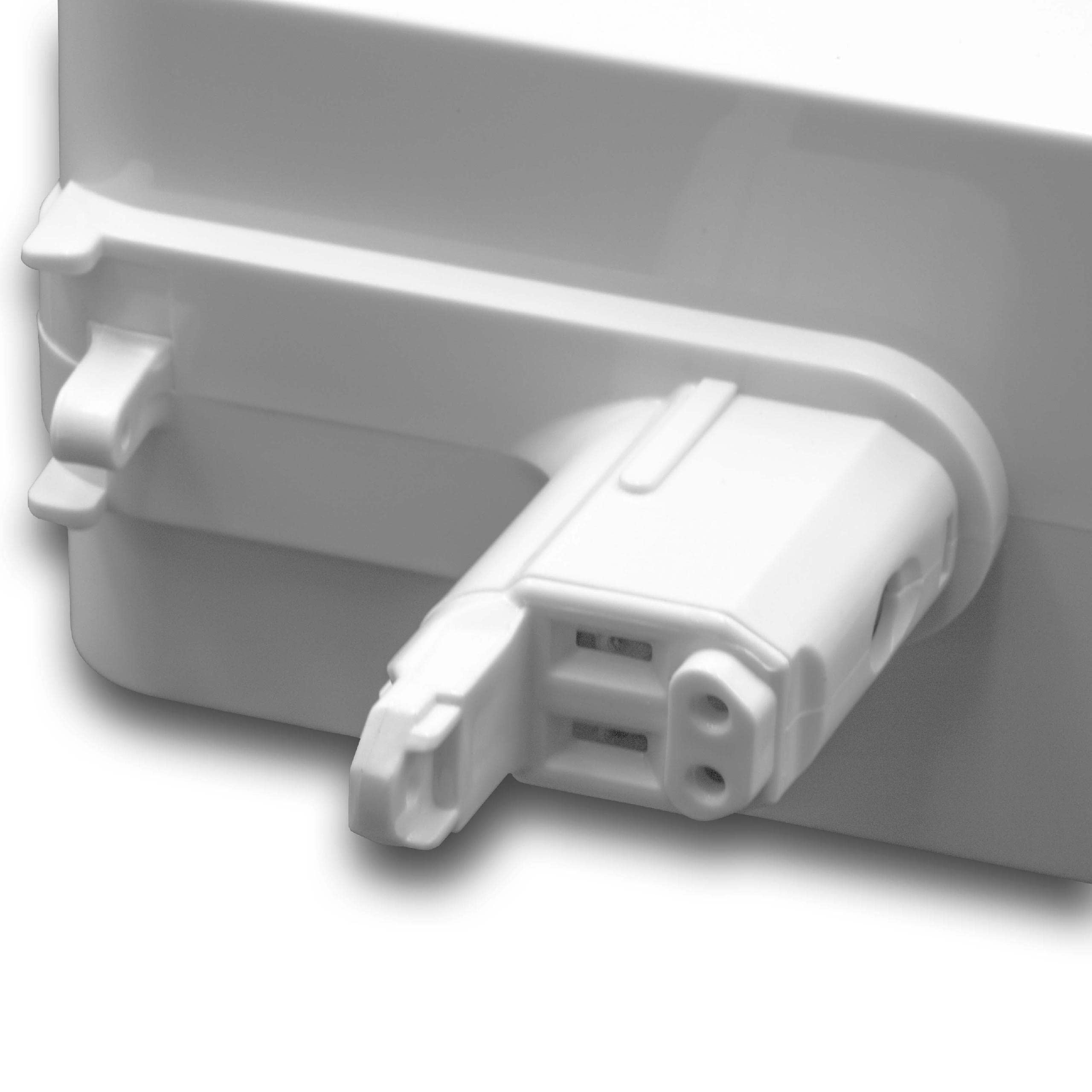 vhbw batteria compatibile con Dyson DC43h Animal Pro, DC43, DC44 Animal Fuchsia aspirapolvere - Tipo B bianco (2000mAh, 22,2V, Li-Ion)