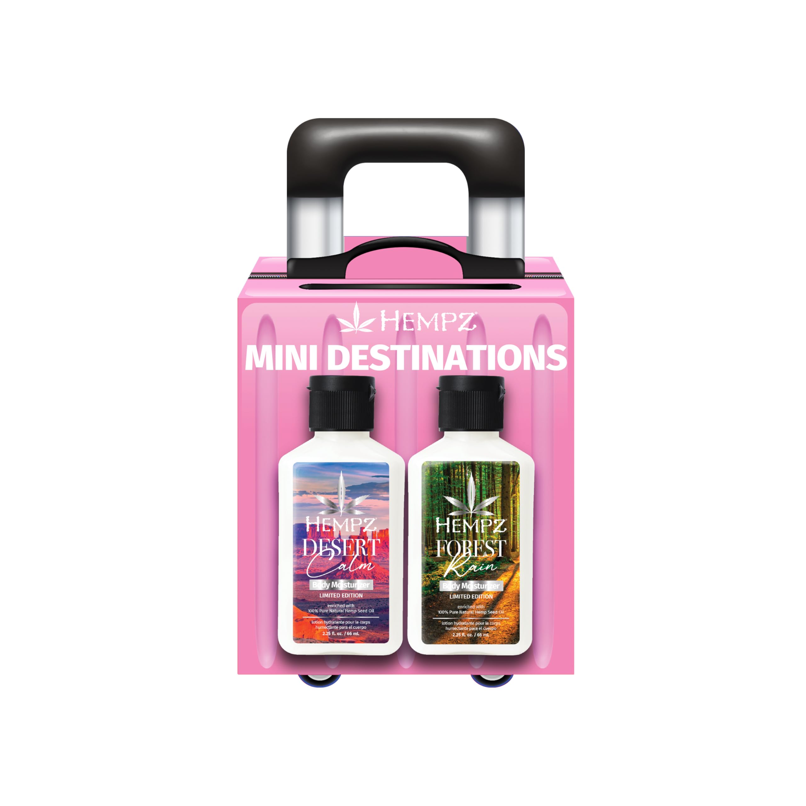 Amazon.com : Hempz NEW Mini Escape Kit Hand & Body Lotion Set, 4