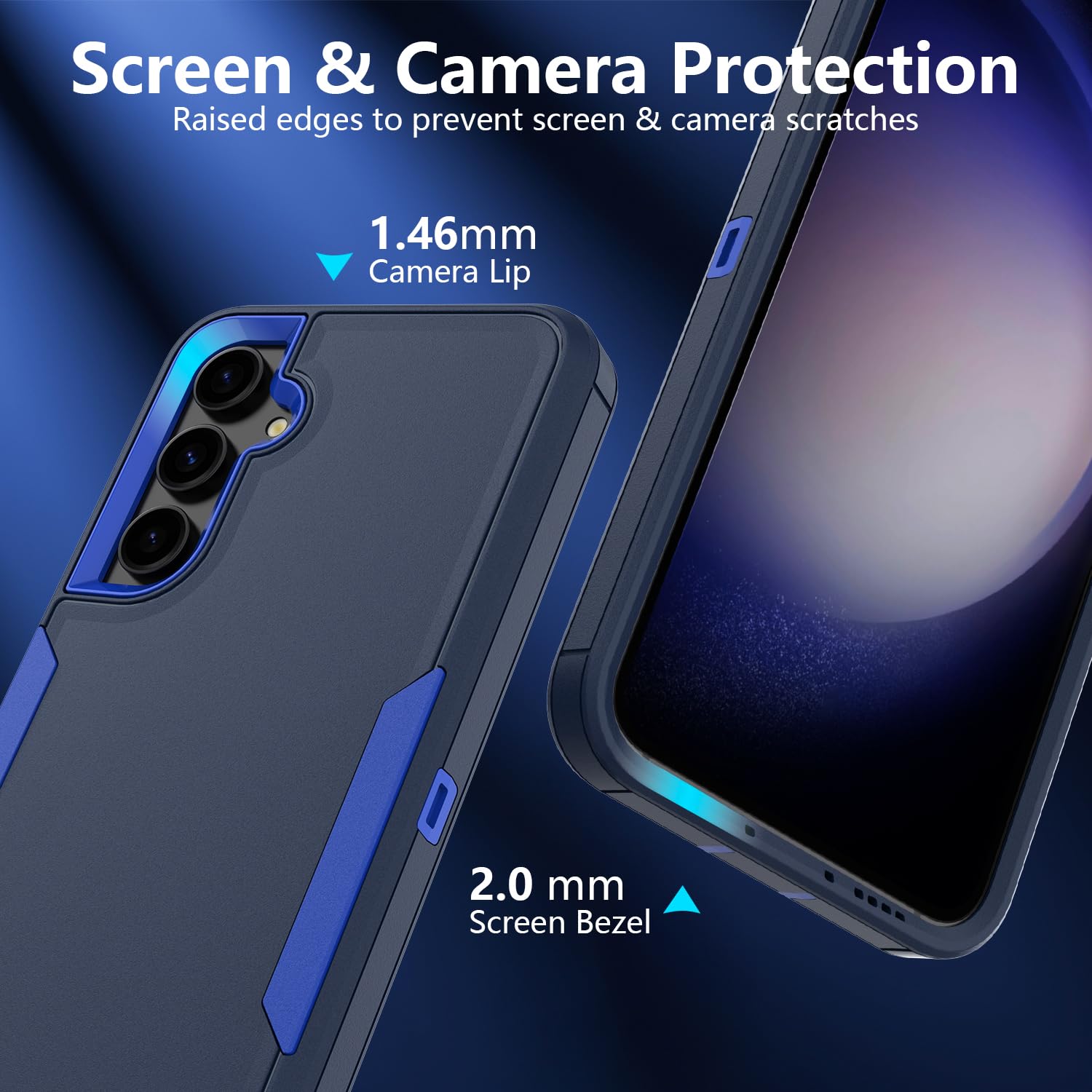 Amazon.com: ZX Zenixy for Samsung Galaxy S23 FE Case, Heavy Duty