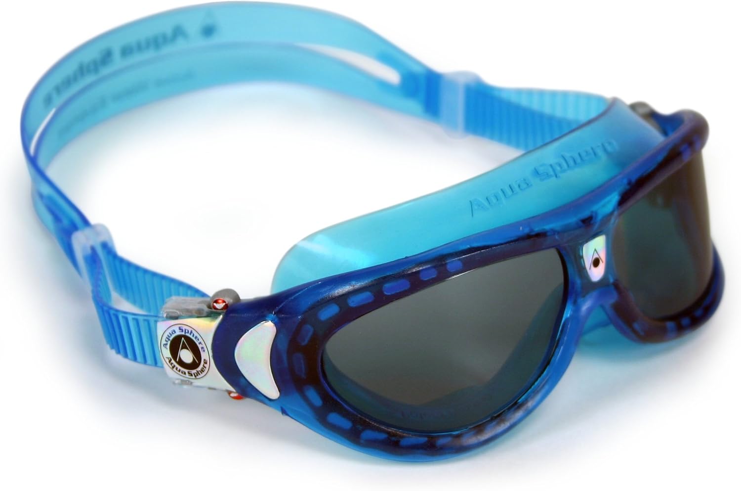 Aquasphere Seal Kids II (Ages 3+) Unisex Swimming Goggles | Made in Italy | - Wide Vision, E-Z Adjust, Anti Scratch, Fog Resistant, Leak Free Hypoallergenic Seal