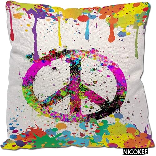 Miniatura 9 de Fundas de almohada de lino y algodón con diseño de pavo salvaje, fundas de almohada para sofá, cama, decoración del hogar, 18 x 18 pulgadas