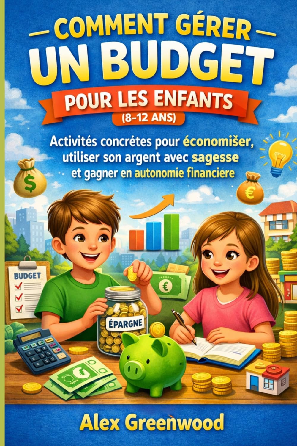 COMMENT GÉRER UN BUDGET POUR LES ENFANTS (8-12 ANS): Activités concrètes pour économiser, utiliser son argent avec sagesse et gagner en autonomie financière.