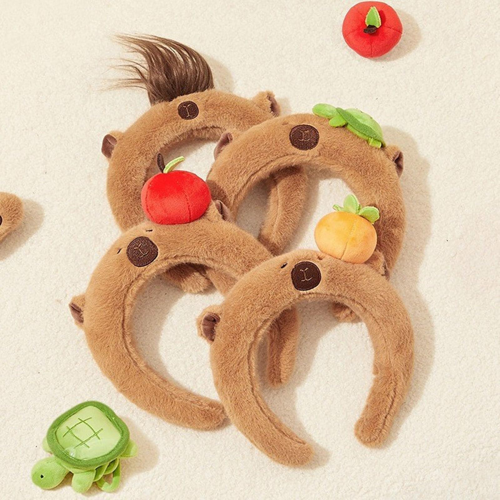 Cerchietto per capelli con cartoni animati di Natale, fascia da donna, fascia per trucco per Pasqua, carnevale, cosplay, accessori per capelli, fascia per il trucco per lavare le fasce per il viso