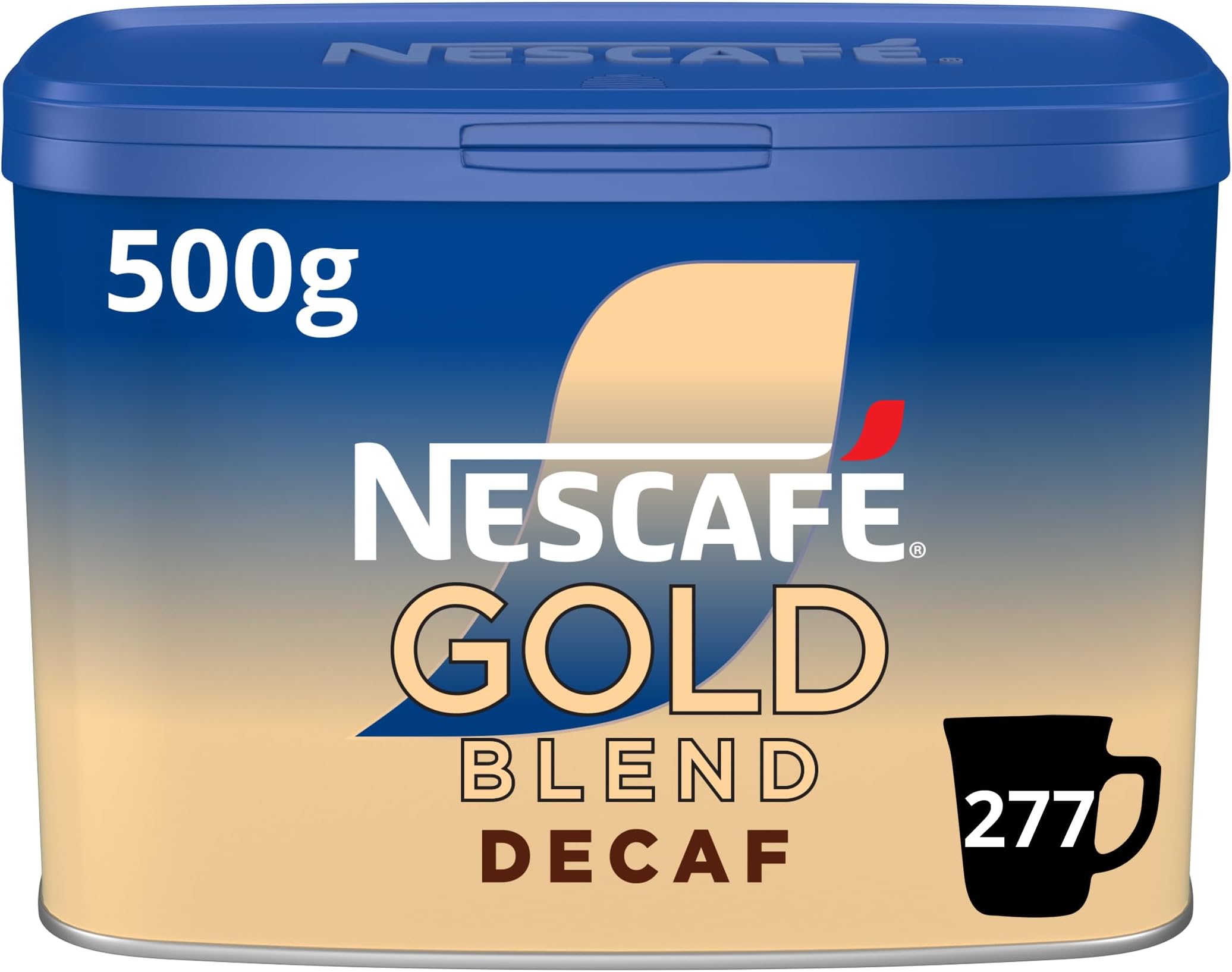Gold Blend Decaf Instant Coffee 500g Tin