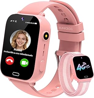 4G Relógio inteligente crianças GPS e chamadas localizador telefónica videochamadas chat de voz SOS jogos despertador ca...