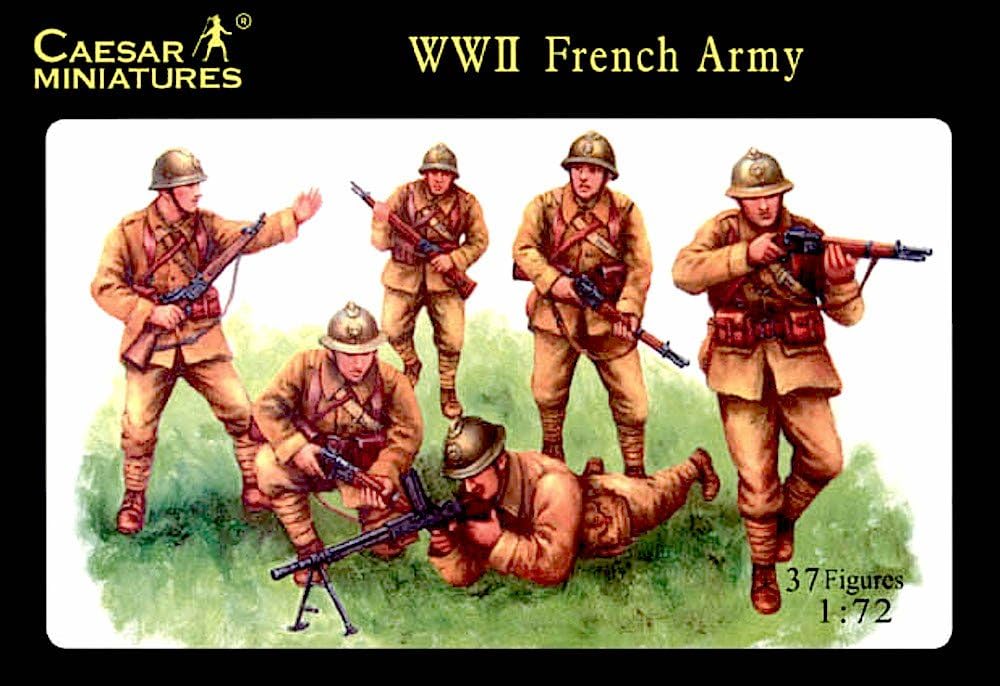 Caesar Miniatures 1/72 WWII French Army # 038
