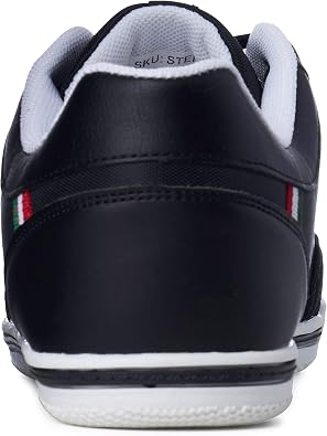 alpine swiss Mens Stefan Suede Trim Retro Fashion Sneakers