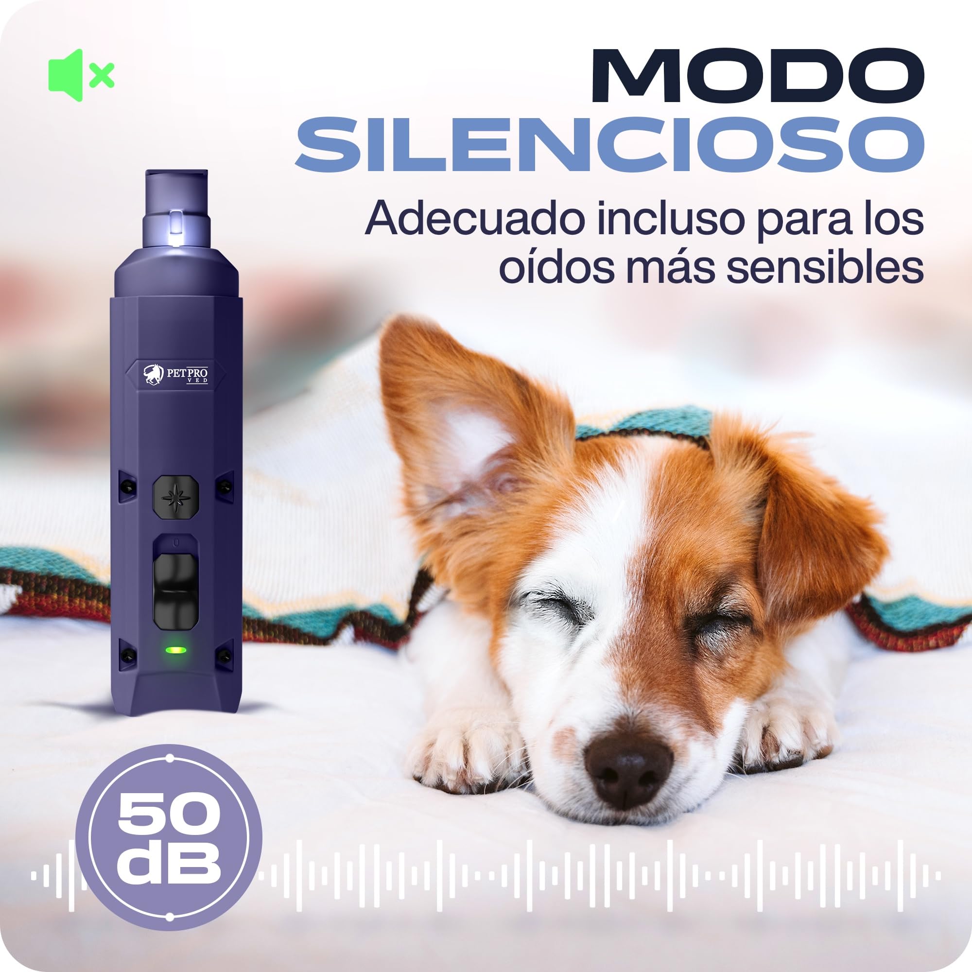 PETPROVED Lima Uñas Perro Cortauñas Electrico Corta Uñas Gatitos Perritos Grande Seguro Cortador Uñas Gato Perro Lima de Uñas Electrico Perros Mascotas