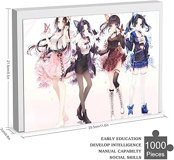 Amazon.co.jp: 鬼滅の刃 ジグソーパズル 1000 PCS GMZR500-胡蝶カナエ