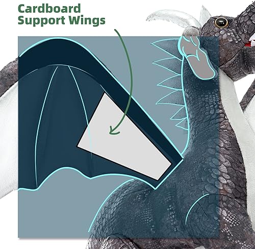 Vista 120 de Muiteiur Animal de peluche de tortuga marina, suave juguete de peluche con 3 bebés, vida marina de peluche azul para niños y niñas (azul)