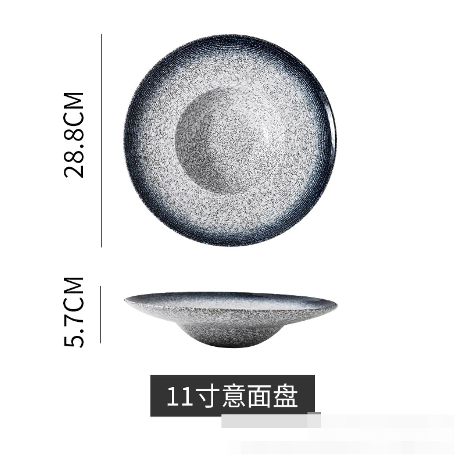 Piatto di cappello in ceramica giapponese