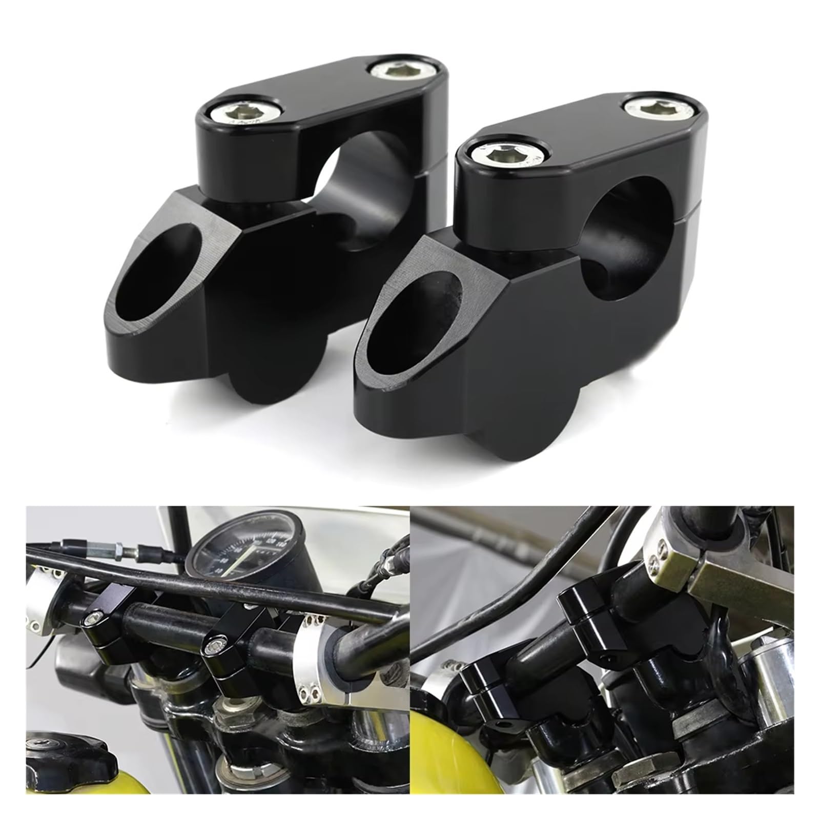 GSX-S 750 ライザーハンドルバー 30mm 21mm オフセット GSX-S