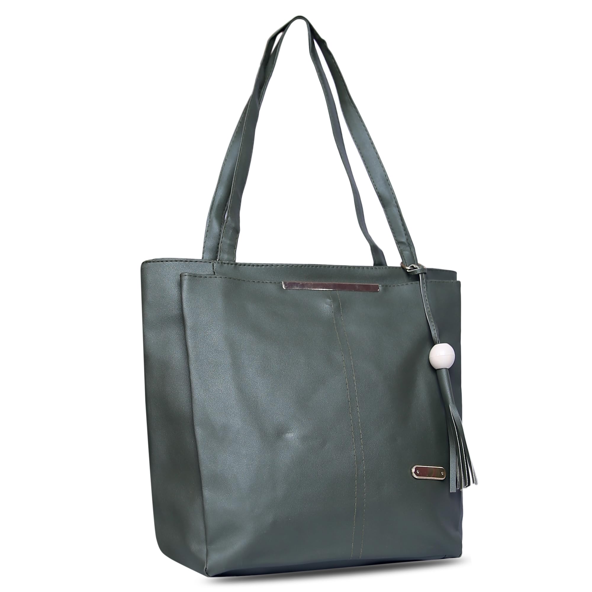 Dcozi Stylish and Fashionable PU Leather Handbag For Women & Girls - TB05 (Dark Green) (B0CVX8HGR3) Amazon Price History, Amazon Price Tracker