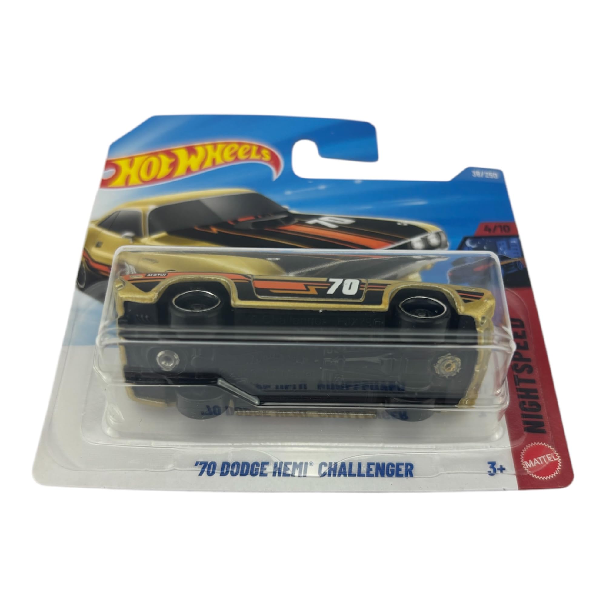 '70 HEMI CHALLENGER クラシックス5 TH! 激レアCHASE Amazon.com: Hot Wheels '70 Dodge Hemi Challenger [Gold] Night
