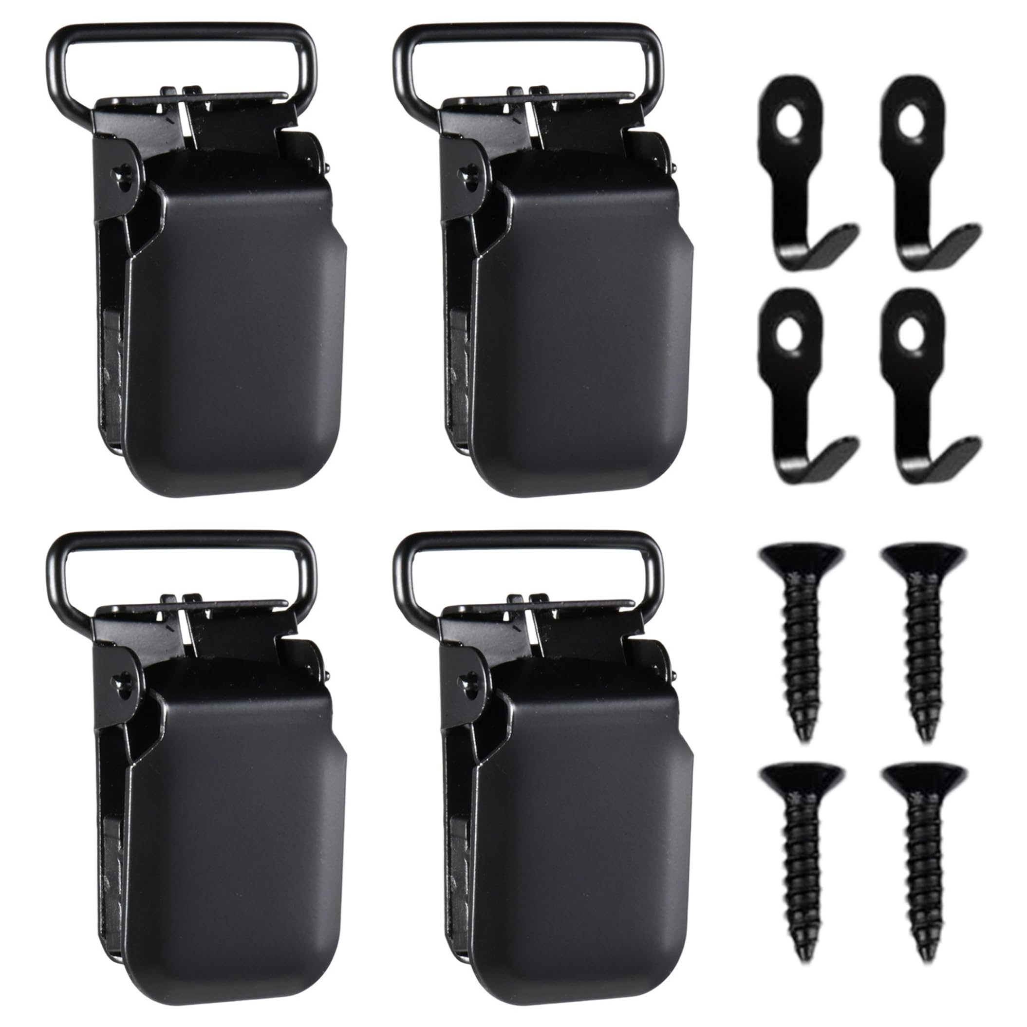 Elyebxj 4 Pack Quilt Wall Hangers, Non-slip Tapestry Hangers for Walls Display Sturdy Metal Clips for Tapestry, Carpet, Quilt Decor