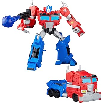 Transformers Prime Changers Optimus Prime Action Figure Transforms from Robot Toy to Truck Age 6+