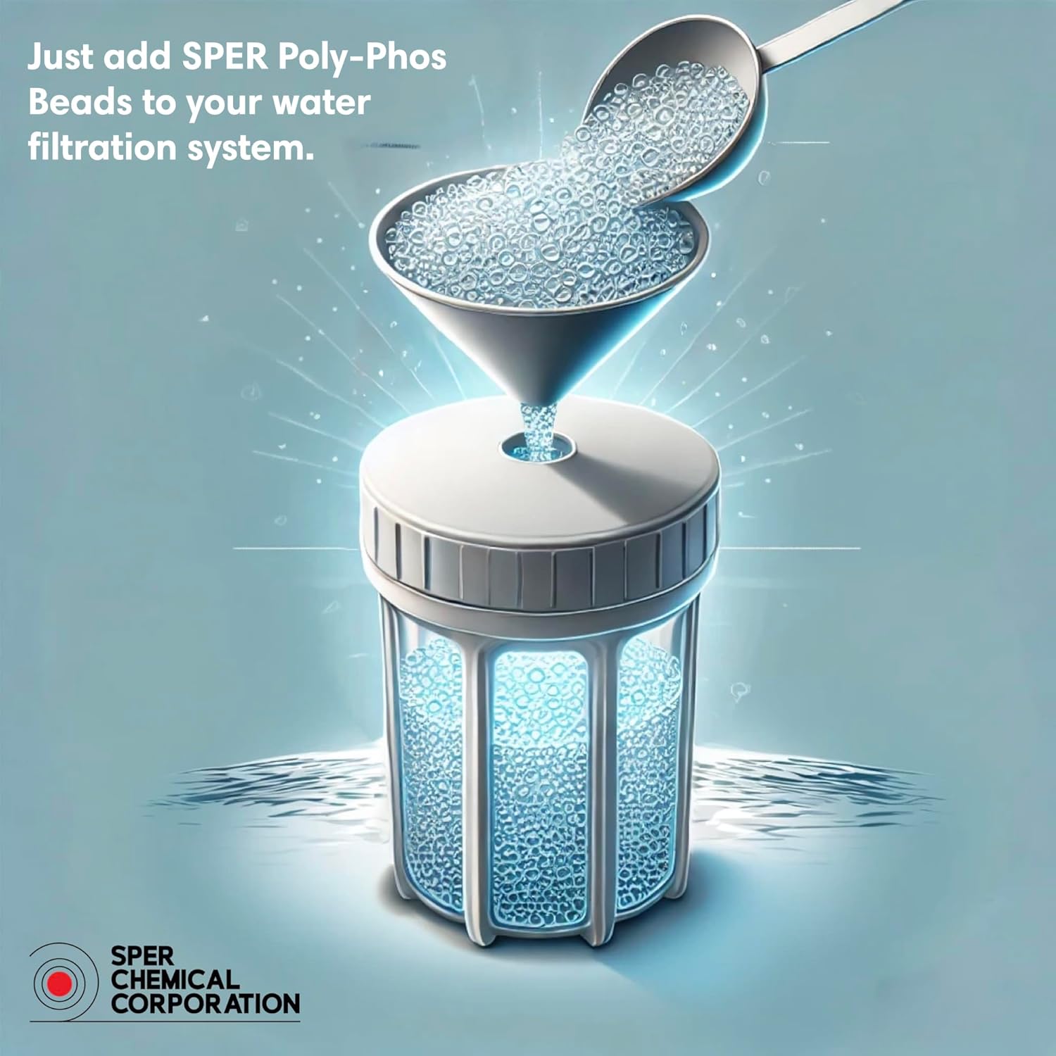 SPER PolyPhos Beads – High-Performance Dissolving Polyphosphate Beads – 5 lb. Jar – Phosphate Control & Scale Prevention