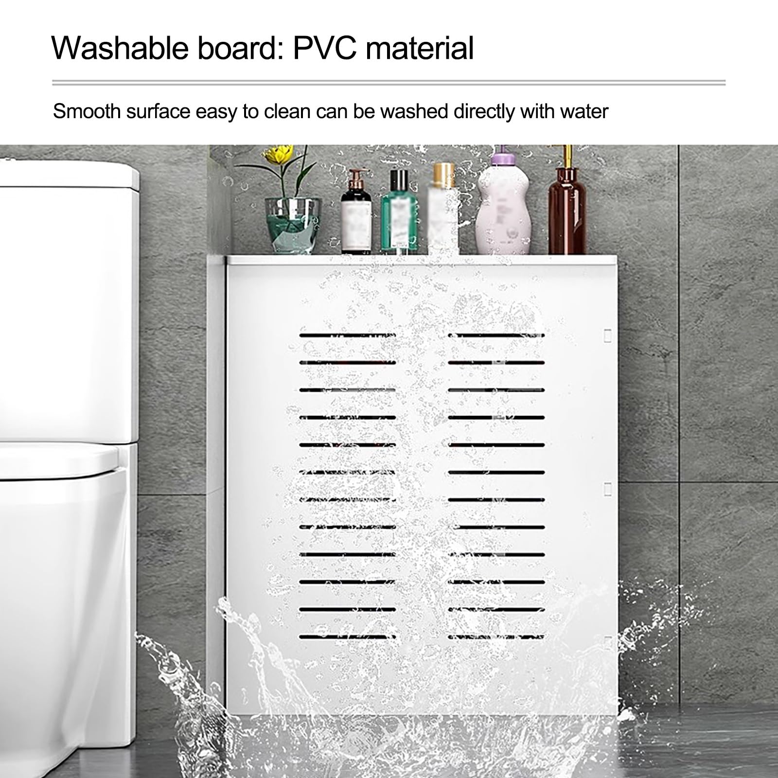 Generico Copritermosifone Decorativo per la casa - Armadio di Sicurezza ventilato per Soggiorno, Camera da Letto e corridoio, Facile da installare, Protegge i Tubi (60x70x20 cm/23,62x27,56x7,87 polli