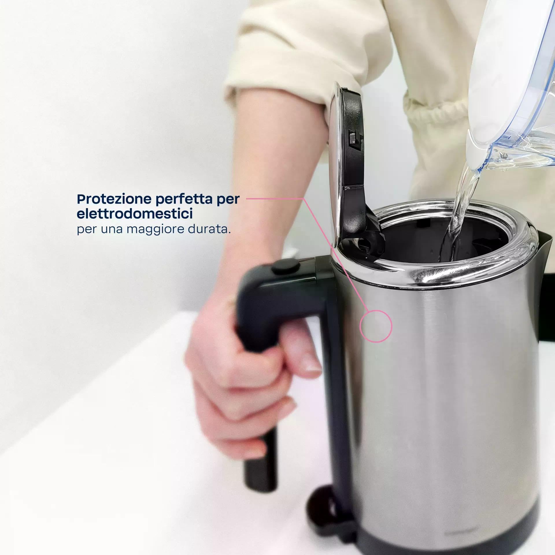 BWT Cartucce filtranti mineralizzate al magnesio, Fornitura annuale per filtrare l'acqua da tavola