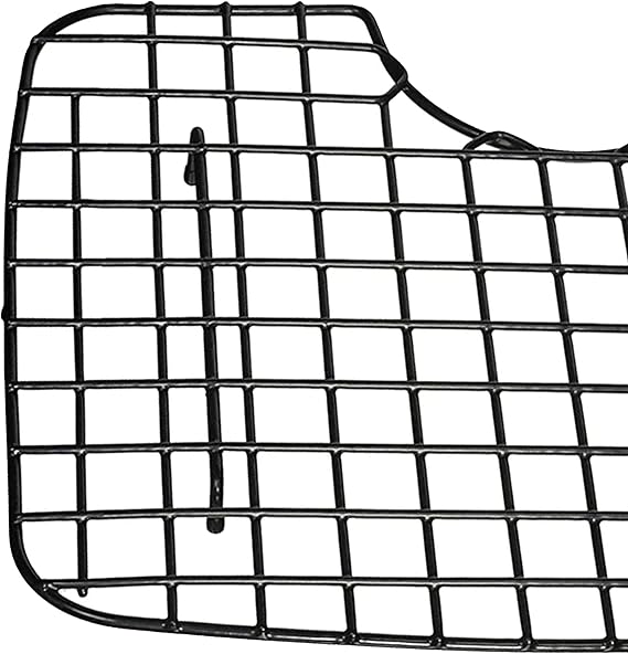 Better Houseware D-Shape Sink Protector - Black