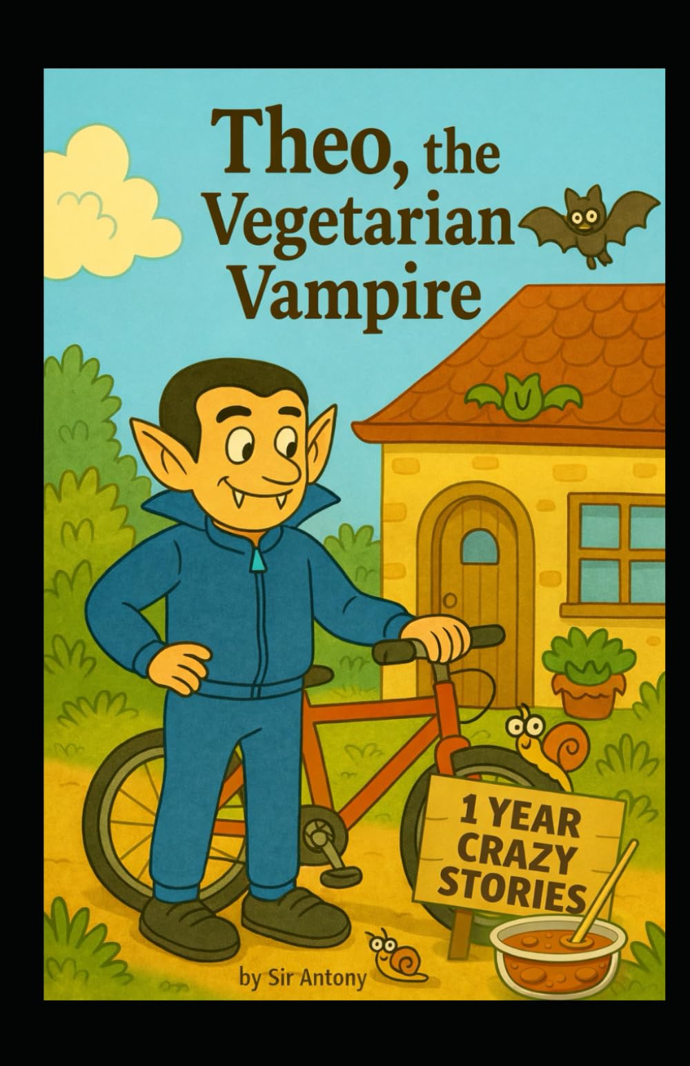 Theo, the vegetarian vampire (Crazy Tales for Snotty Kids)