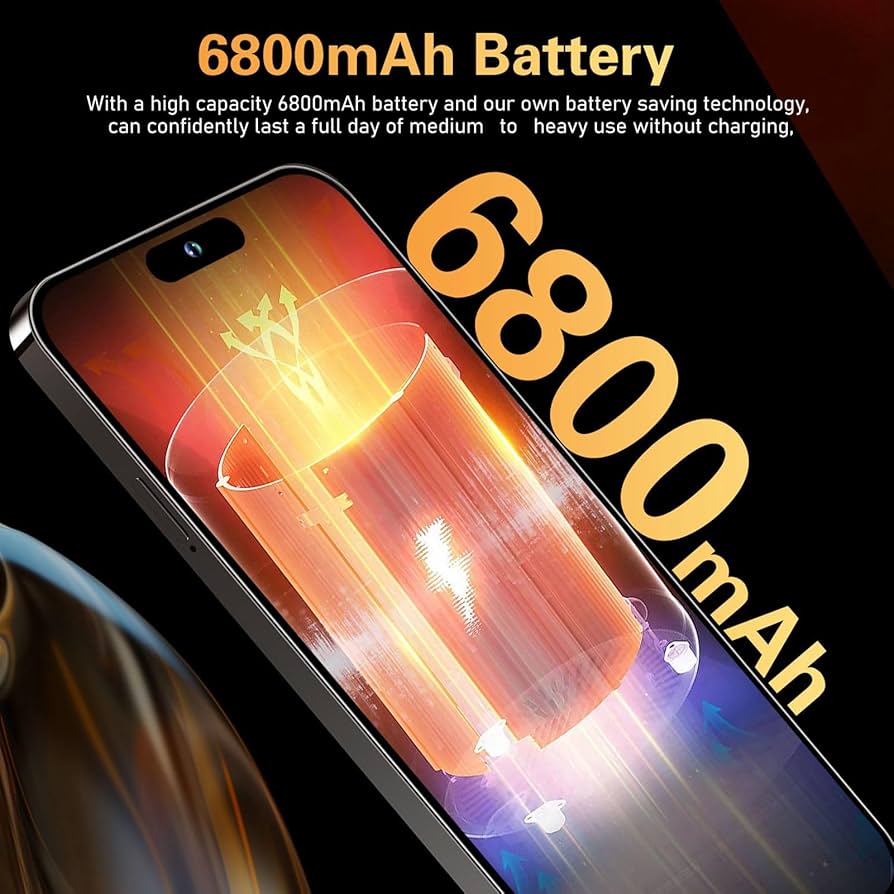 スマートフォン本体 T-macc Amazon | I14 PROMAX ロック解除スマートフォン、6.7 インチ HD