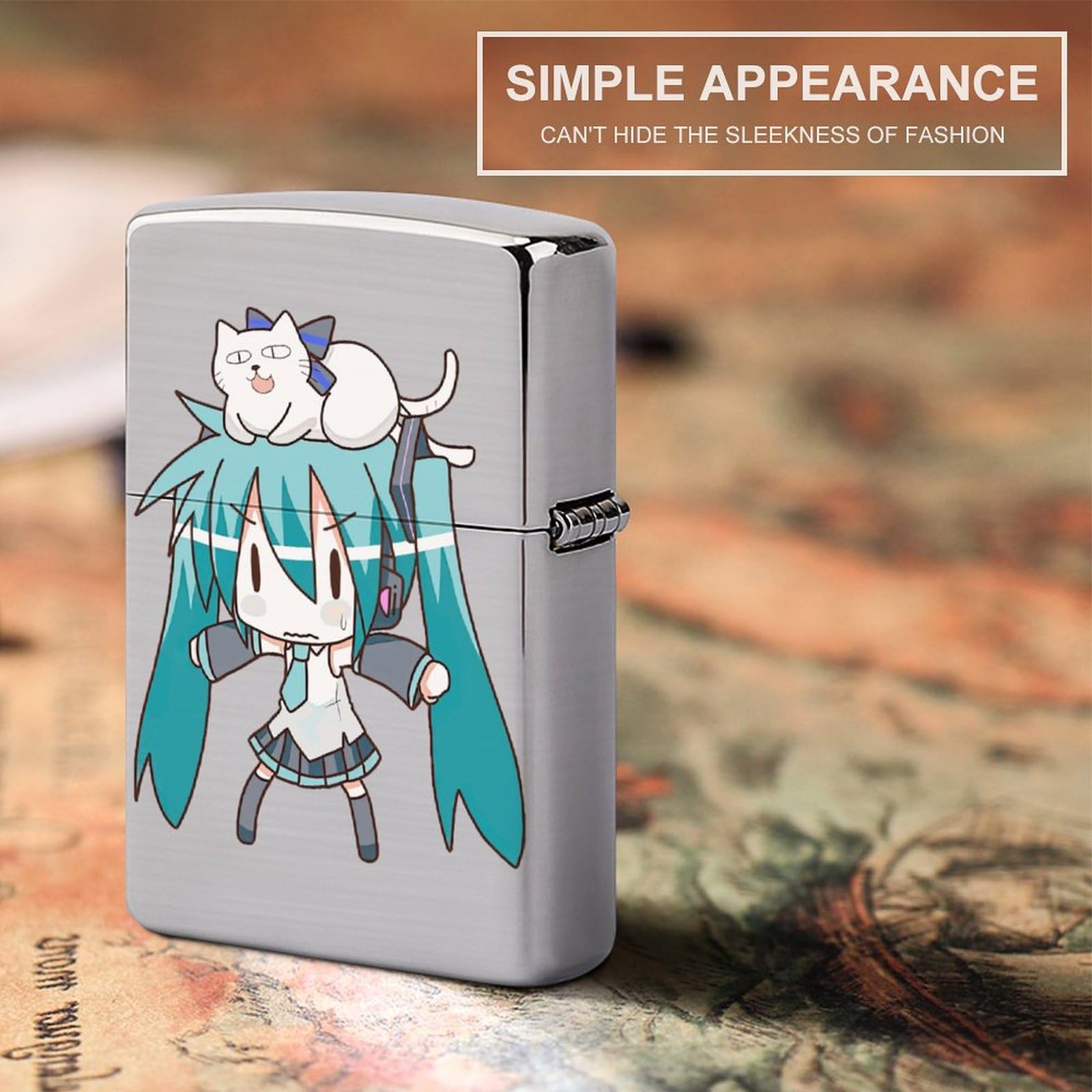 Amazon.co.jp: ライターケース 初音ミク ZIPPO兼用ケース ジッポ 
