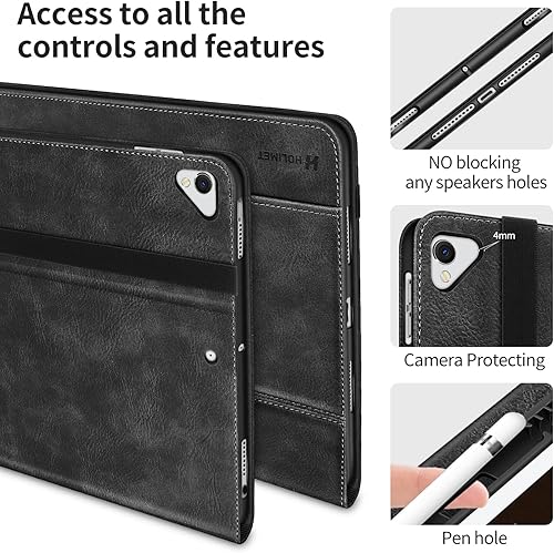 Miniatura 7 de HOLIMET - Funda para iPad Air de 3 generación, funda para iPad Pro de 10.5 pulgadas con soporte para lápices, soporte de TPU suave, funda