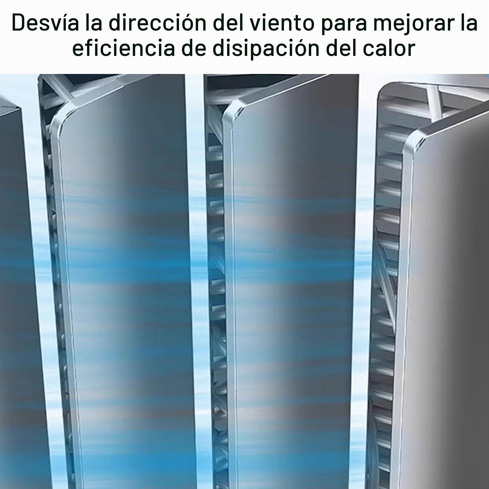 Deflector de Flujo de La Unidad Exterior del Aire Acondicionado Deflector de Aire Externo de La Máquina Deflector de Obturador de Acero Inoxidable Cubierta de Guía de Viento del Deflector(48cm/19in)