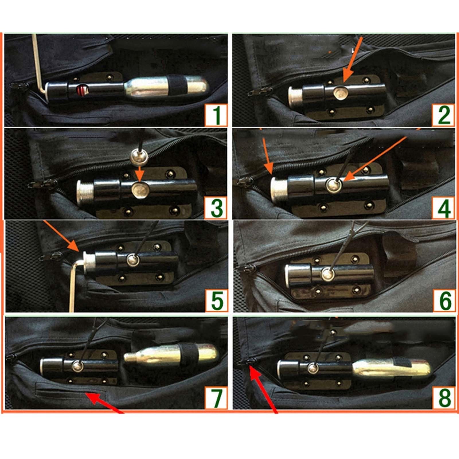 Chaleco Airbag Ligero Unisex De Alta Visibilidad Chaqueta Protectora De Motocross for Paseos A Caballo, Espectáculos Ecuestres, Recorridos En Moto, Bicicletas.