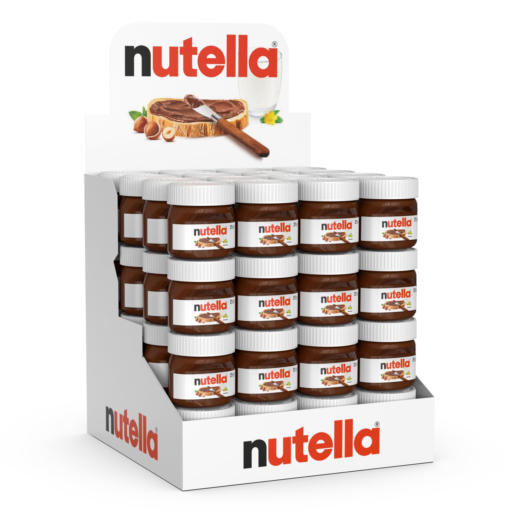 Un Barattolo Della Diffusione E Del Pane Del Cioccolato Di Nutella Fotografia Editoriale - Foto 3