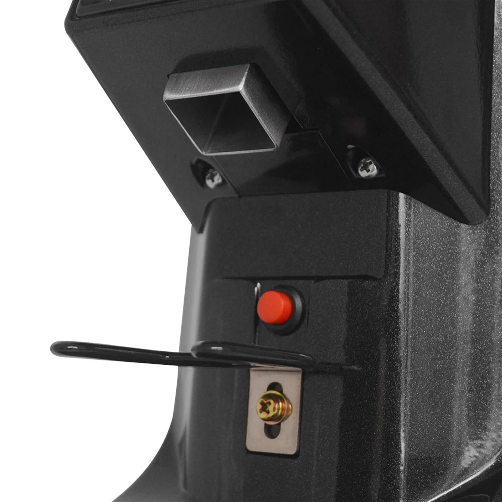 Szlifierka elektryczna, Elektryczny młynek do kawy 200W Młynek Espresso Płaski kamień młynka Panel dotykowy Ekspres 750g(Wit)