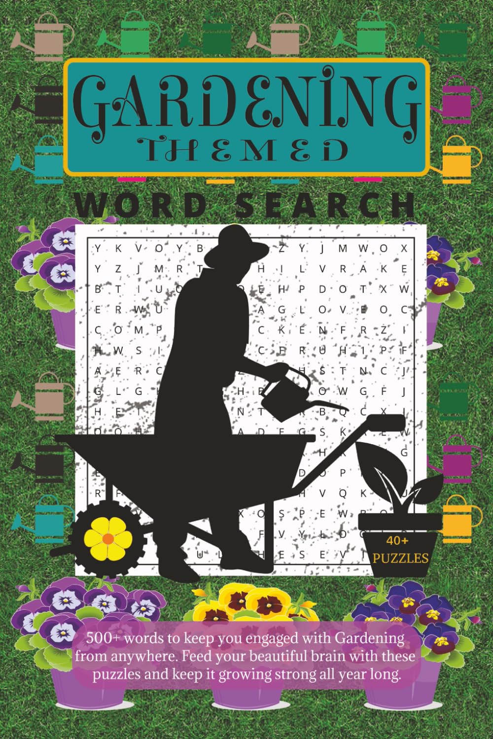 Gardening Word Search: Start Growing with this Easy to Read Print, Gardening Word Search... from SHOVEL, to SOIL, to SPROUT, 500+ words to check out.