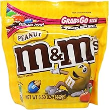 Mars Chocolate M&Ms Peanut Chocolate Grab & Go Size, 5.0 oz