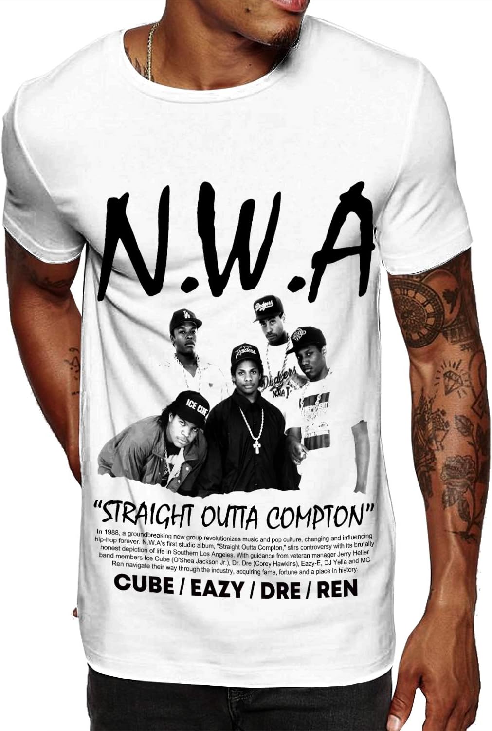 Swag Point100% Cotton Urban Streetwear Graphic Tee Shirts