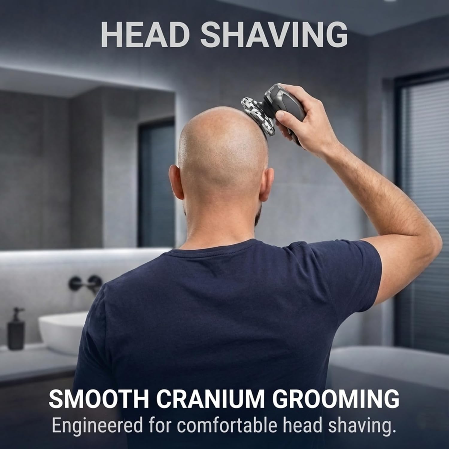 Fit for Cyruzi Replacement Shaver Head,Fit for Shpavver Replacement Heads,1Pack 7D Magnetic Floating Heads Compatible with Cyruzi/SHPAVVER Head Shavers for Bald Men Women Legs(2026 Upgraded) - Image 6