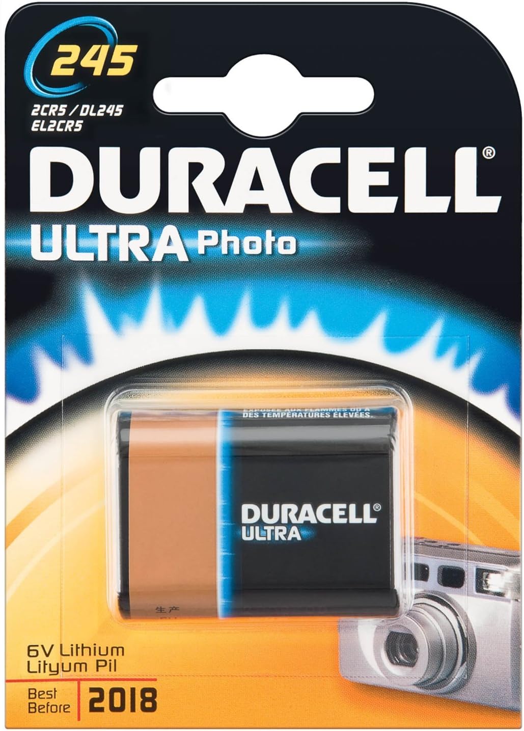 Duracell 245 nonrechargeable battery nonrechargeable batteries
