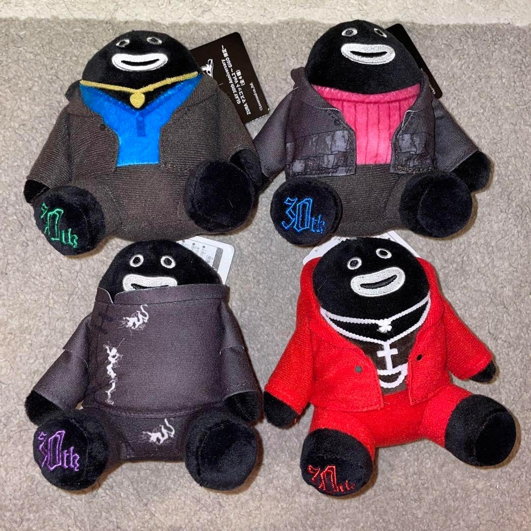 GLAY gigo限定 ZURAマスコット 4種コンプリートセット② グレイ gigo限定 ZURAマスコット 4種コンプリートセット GLAY