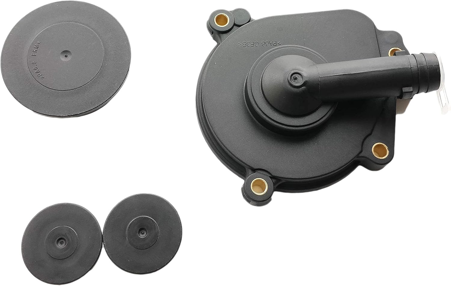 Oil Separator Cover + Camshaft Cap + Expansion Plug Kit Replacement for 2006-2012 Mercedes Benz C280 C300 C350 E350 CLK350 GLK350 ML350 R350 SLK350