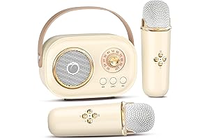 Mini Karaoke Machine for Adults Karaoke Microphone with Bluetooth and Wireless Karaoke Microphone for Adults