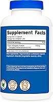 Vista 5 de Nutricost Cápsulas de astrágalo de 550 mg, 240 cápsulas vegetarianas, sin OMG y sin gluten