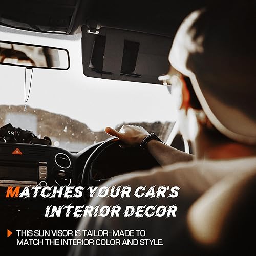 Miniatura 7 de Visera solar con luz para Toyota Venza 2009-2016 con techo corredizo, repuesto de parasol gris del lado derecho del pasajero 74320-0T021-B1